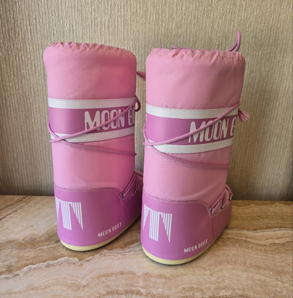 Moon Boot Icon Tall Boot Pink - Picture 14 of 16
